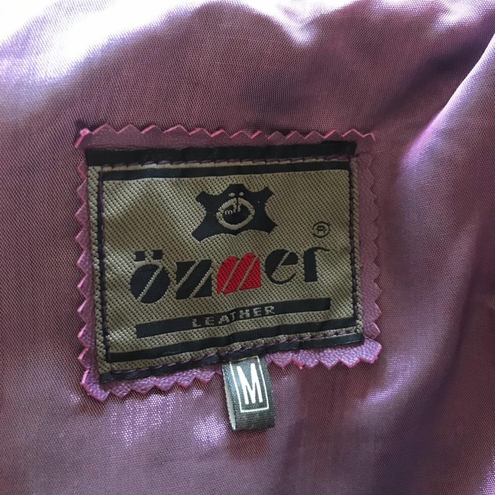 Authentic Lamb Leather Biker Jacket - image 8